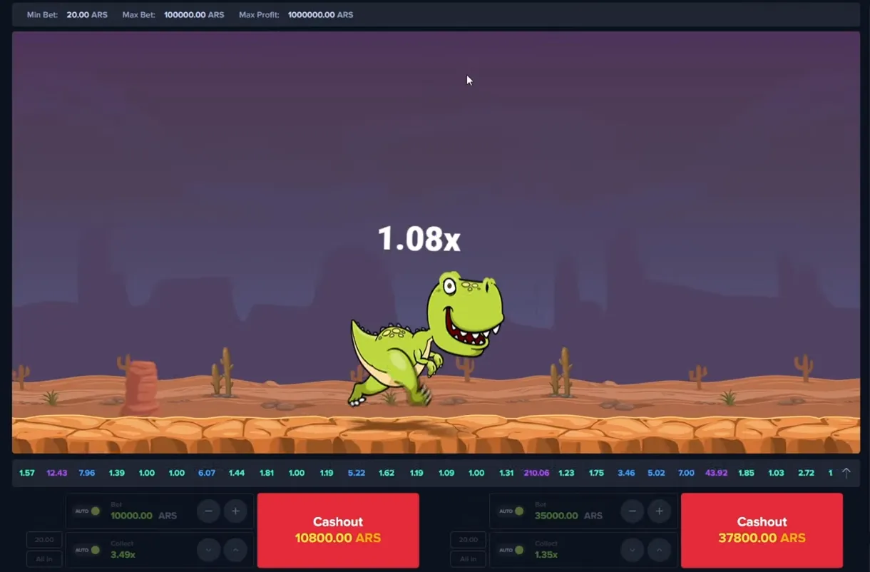 Mystake Dino demo